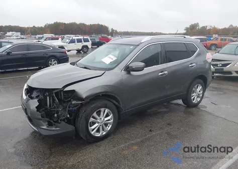 2015 Nissan Rogue Sv from USA, damaged, VIN KNMAT2MV6FP531765
